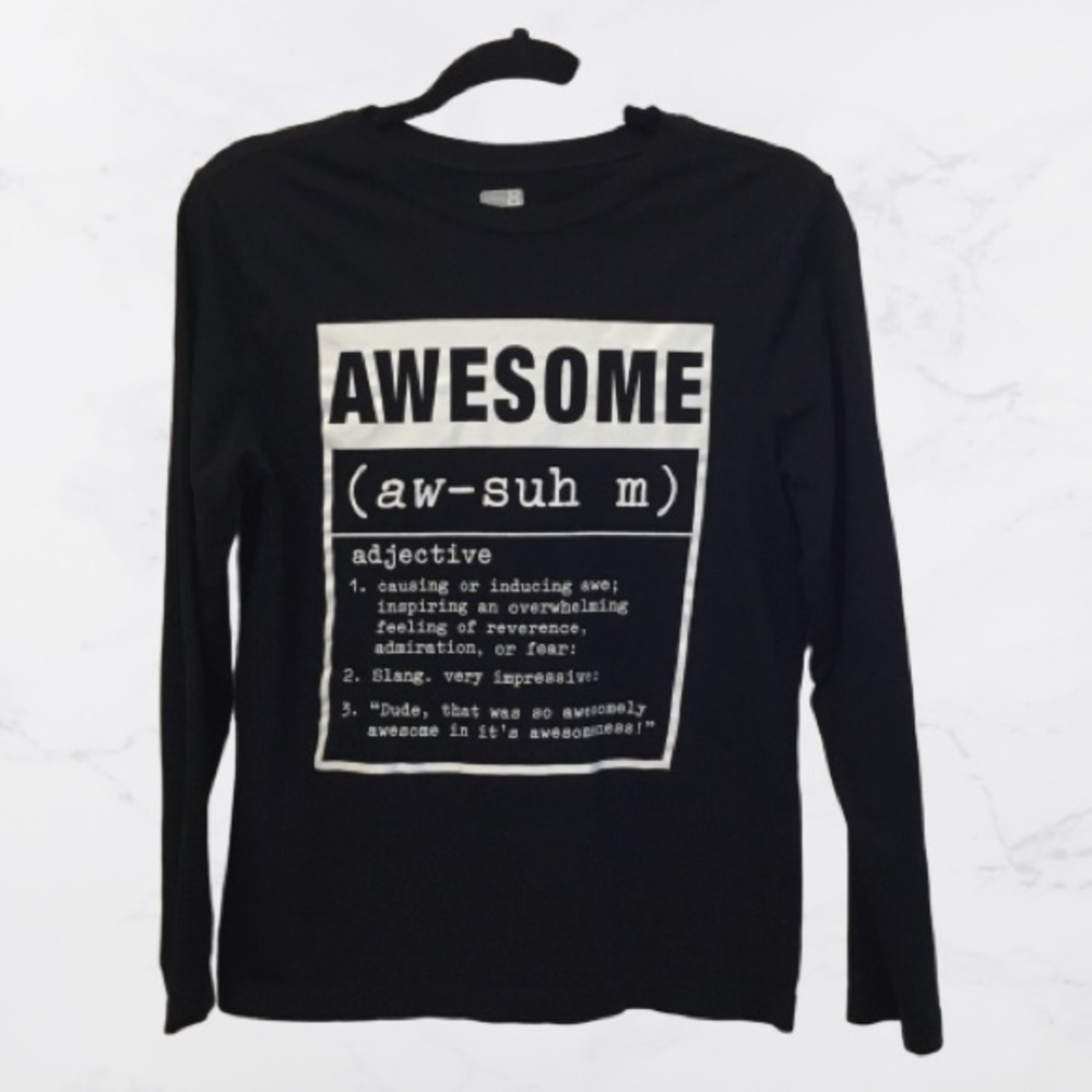 Crazy 8 Black Long Sleeves shirt size XL